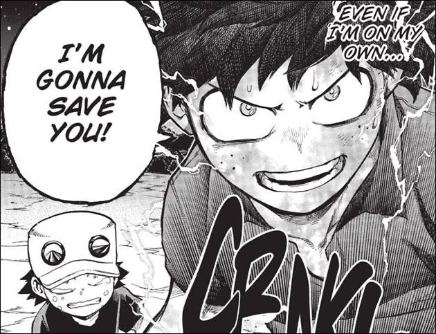 Deku reminds you never forget to save your work frequently. 