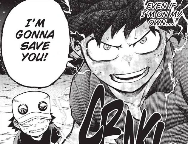 Deku reminds you never forget to save your work frequently. 