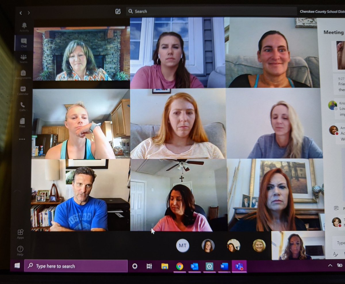 rita_modrzynski's tweet photo. Surprise Teams call with @PeterMDeWitt this morning on day 3 of ILS/AF training!!! Meet, model, and motivate -- Conversation focused around coaching and empowering teachers and in turn empowering students! @tmnoe (you rock!) @lpijanowski @CCSD_PD #CCSDILSImpact https://t.co/jeAH1kaJyh