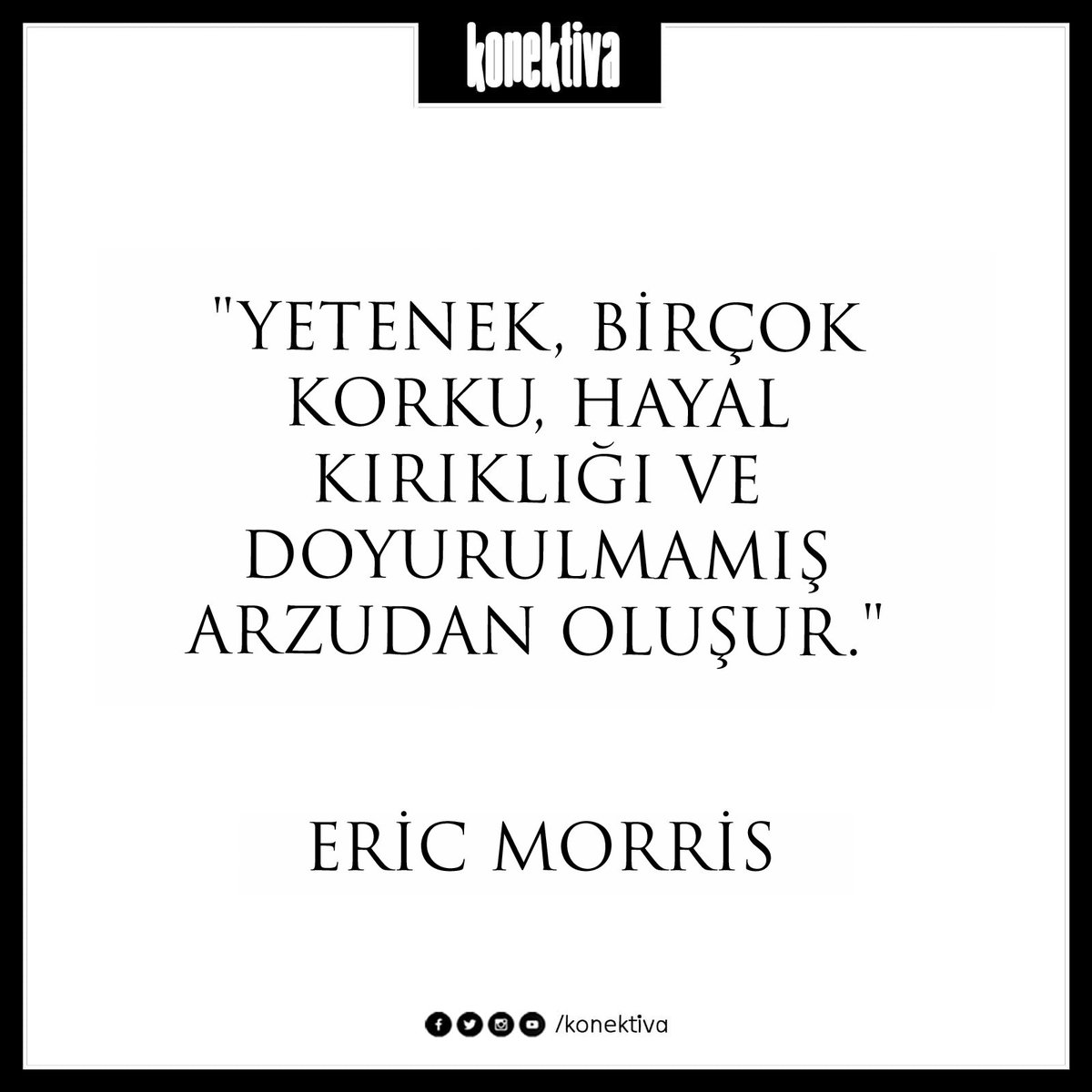 konektiva's tweet photo. #Tiyatro #ericmorris https://t.co/kdsGEa9X6t