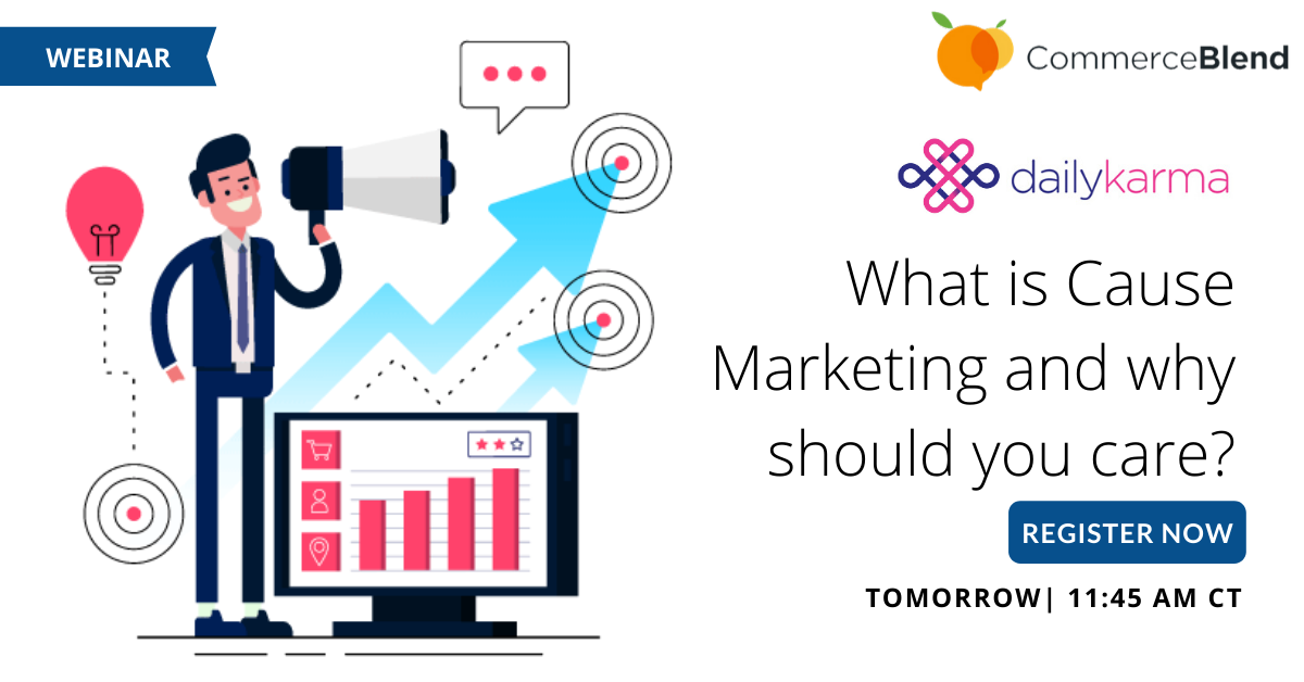 CommerceBlend's tweet photo. DailyKarma helps you increase sales and strengthen brand loyalty through charitable giving. Shop for Good by DailyKarma has become the premiere cause marketing platform.

Register now: https://t.co/6kh7oqajtY https://t.co/n4g2nOWjRJ