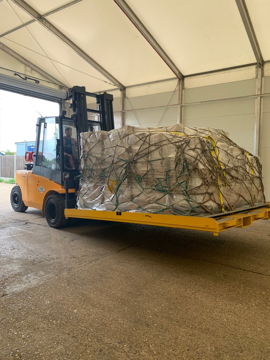 wbsltd's tweet photo. We're pleased to announce the arrival of our first direct air freight from the USA to our new dedicated ETSF customs warehouse https://t.co/UyDIkWlUcX