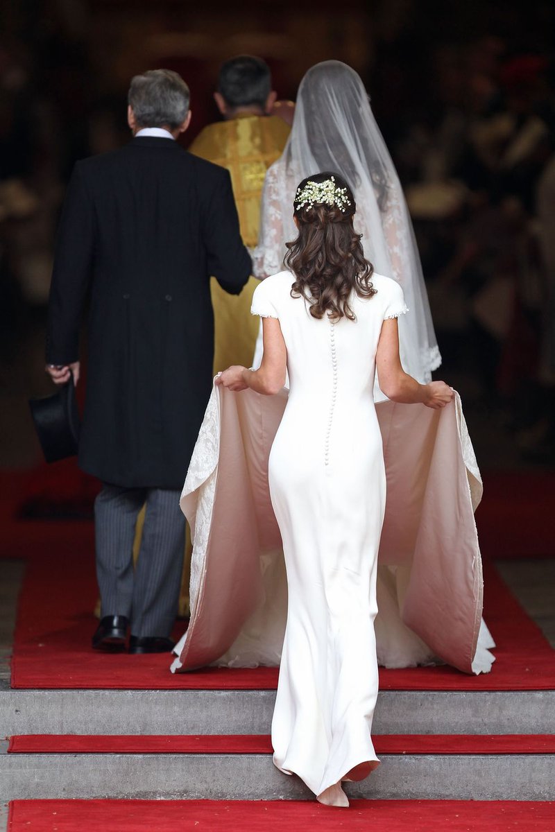 one is that pippa middleton wore a fake butt to kate (her sister's) weddingjust.. just look at the picture.. the theory is that she wore a fake butt to emphasize or bring out.. her butt