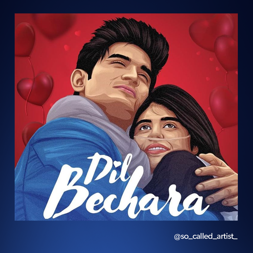 DisneyplusHSVIP's tweet photo. The secret of art is love. And love is all #DilBechara is about. Thank you❤️ https://t.co/dUd5vuZ78f
