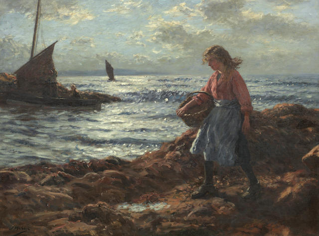 In Scottish waters, three days before a storm, the drowned would leave their watery graves to lament and warn the living of what was to come...

🎨John McGhie

#FolkloreThursday <a href="/FolkloreThurs/">Folklore Thursday</a>