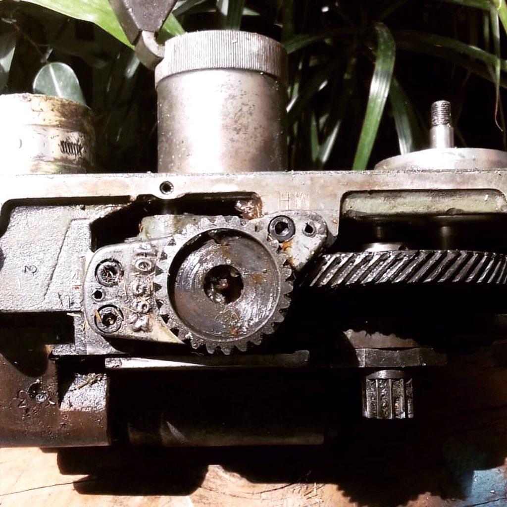 mic_industrial's tweet photo. Restoration of Lathe. #MIC 🇲🇽#MantenimientoIndustrial #Torno #Lathe #MecánicaIndustrial https://t.co/HFkus736FM