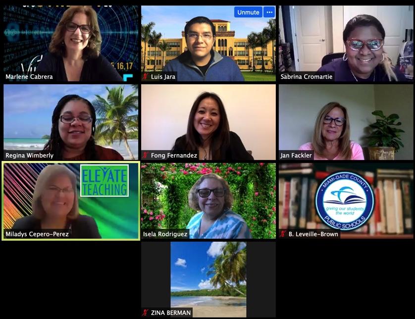 mdcps_profdev's tweet image. #MDCPSTeacherLEADership is #VirtuallyUnstoppable @JoseLDotres @CConcepcionPD @SynergyMDCPS @MDCPS