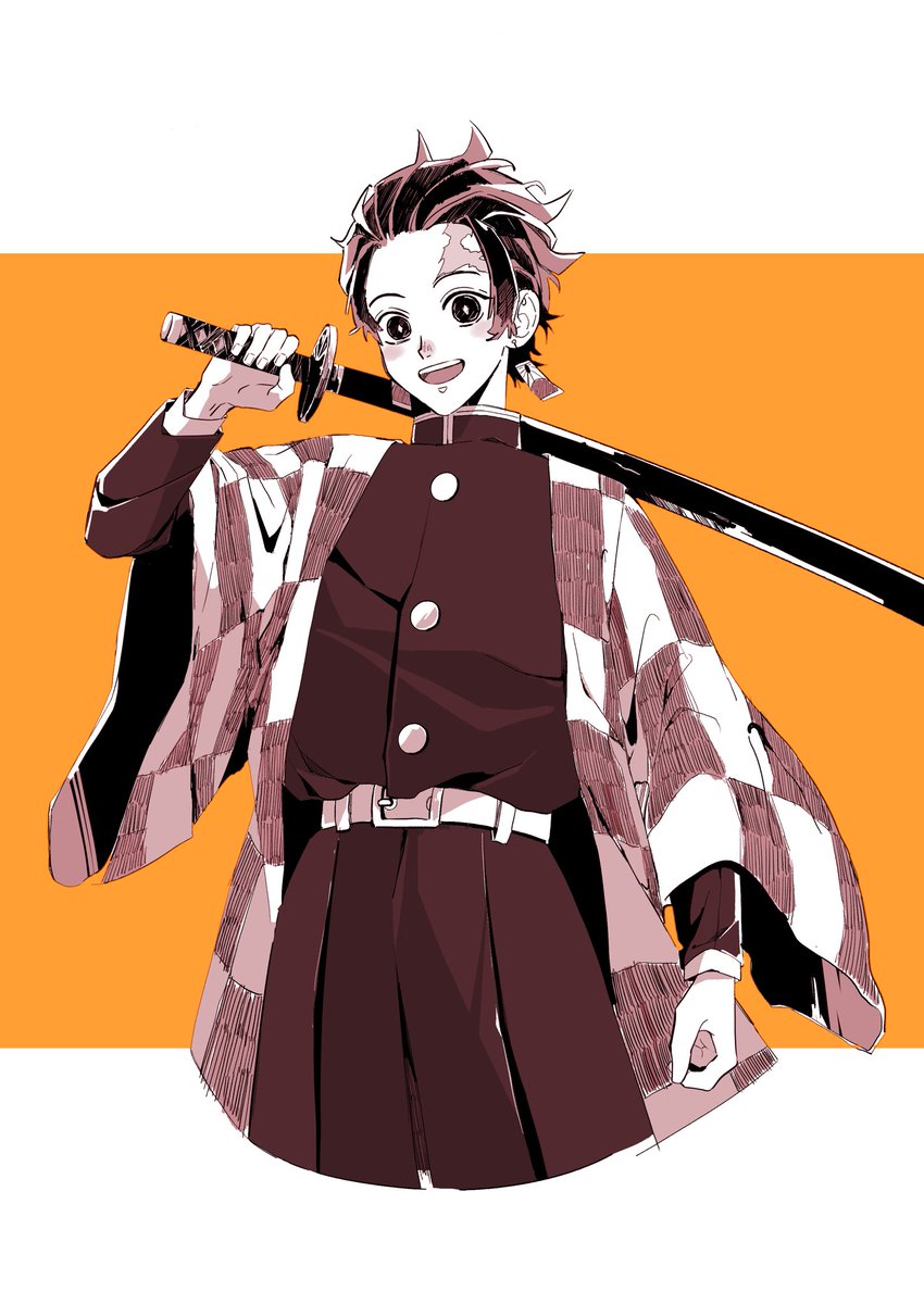 炭治郎 発掘した初描きたんじろう 雑魚 原稿中のイラスト 炭治郎 発掘した初描きたんじろう 雑魚 原稿中のイラスト