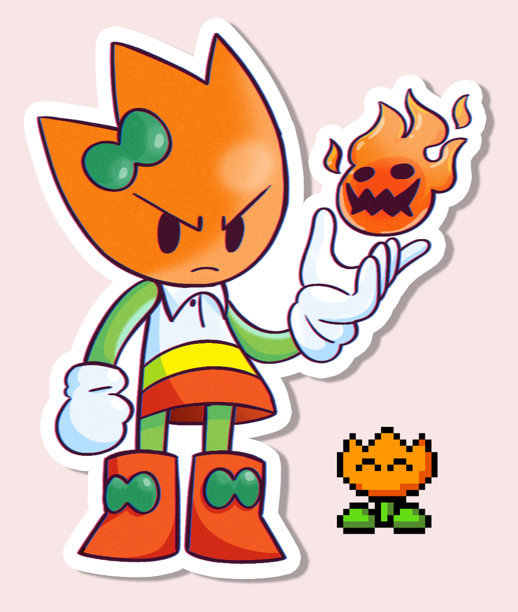 Fire Flower Mario World