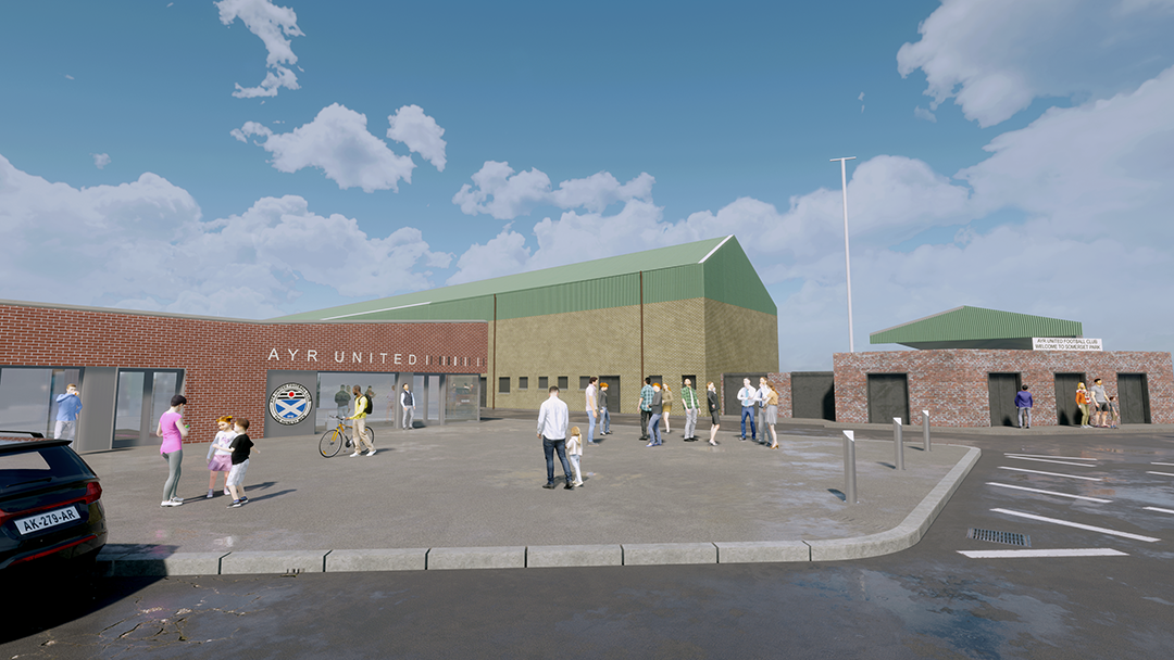 DenhamYoud's tweet photo. Here is one of our latest projects for Ayr United Football Club. The Somerset Hub will provide the club with much needed additional accommodation including a club shop, social hub &amp; offices. We look forward to exciting times ahead for the club https://t.co/tTuWMgRDpj