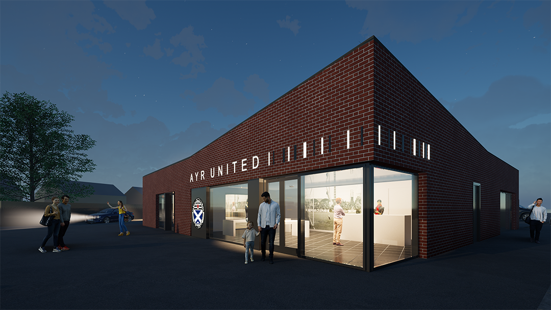 DenhamYoud's tweet photo. Here is one of our latest projects for Ayr United Football Club. The Somerset Hub will provide the club with much needed additional accommodation including a club shop, social hub &amp; offices. We look forward to exciting times ahead for the club https://t.co/tTuWMgRDpj