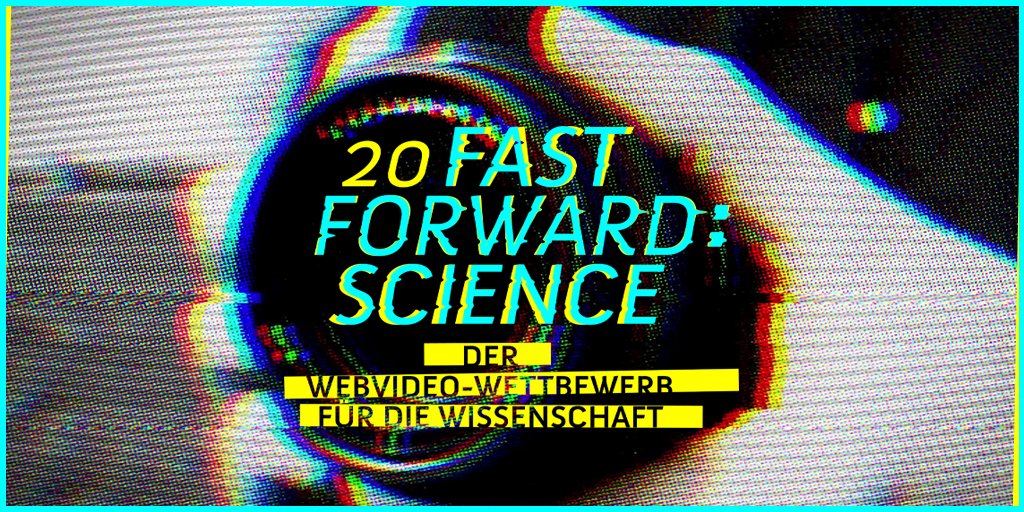 fforwardscience's tweet photo. 🏁Endspurt! Du hast noch 10 Tage Zeit, um bis zu 3 #Wissenschaftsvideos bei #FFSci20 einzureichen! Egal, ob ein Video mit #VISION, besonders viel #SUBSTANZ oder #SCITAINMENT – Deadline: 26. Juli! 🎥 https://t.co/mDO5SObKfm