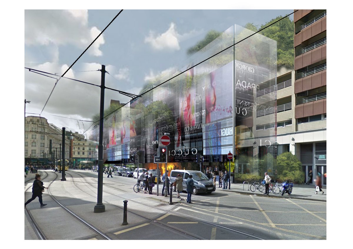 Chapman_Taylor's tweet photo. Design concept for a new Digital Facade and Roof garden to enhance an existing retail asset #AssetEnhancement #Digital #DigitalFacade #MediaFacade #DigitalMedia #LEDMediaFacadeSystems #Retail #RetailArchitecture #RetailDesigners #Architects #Architecture #Design #Designers https://t.co/uf6D9ZL1jb