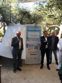 CCIduVar's tweet photo. Lancement officiel de l’appli "Destination Vins de Provence" au @chateauleoube et remise des prix du Concours Général Agricole &amp; Concours des Vins de #Provence 🍷🍇. Notre #CCI est fière d’être partenaire des #vinsdeprovence et de soutenir l’économie locale #MadeinVar 👍👏 https://t.co/rU8AyTt9dN