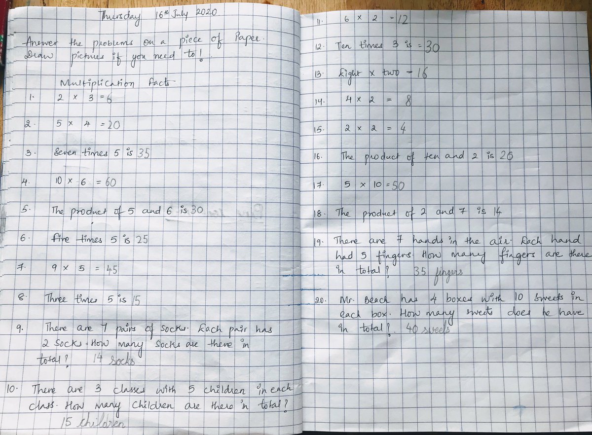 Asma49049665's tweet photo. Hi @MrBeach94 .. Today’s Home learning work, let me know if there is anything else should be added 😊 https://t.co/mfhcwJq2oC