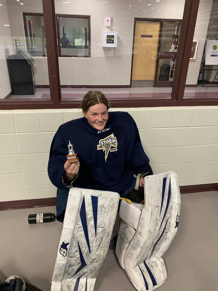 SKGoaltending's tweet photo. @johnson__avery comes through clutch in the empty net shootout at this mornings power skate/ puck handling session to take home her SECOND #vezinaoftheday this week! 
-
#goaltenderdevelopment #goalietraining #goaliecoaches #goalielife #gpab #puckhandling #powerskate https://t.co/JP9ppmLqhd