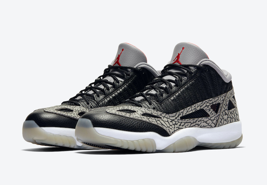 Air Jordan 11 Low IE 'Black/Cement 