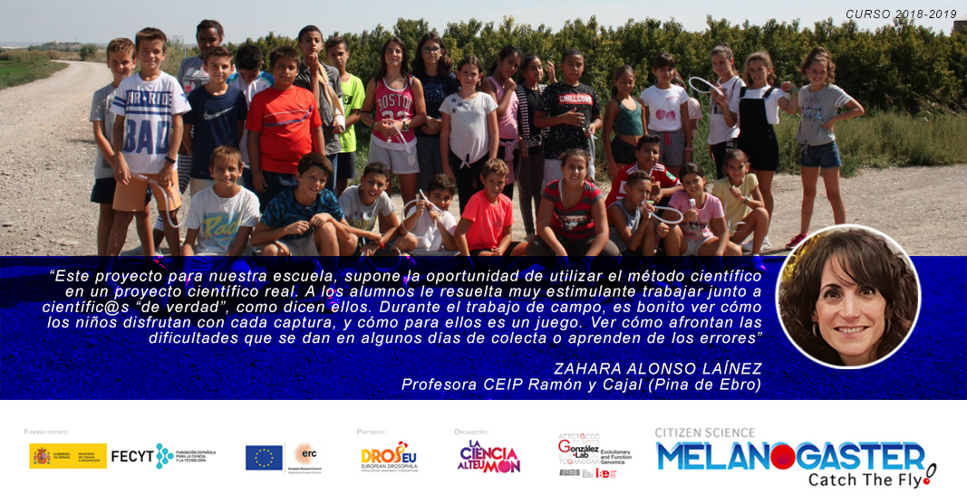 LCATMon's tweet photo. En verano, el aula de se traslada a orillas del río en #PinadeEbro para colectar muestras de #Drosophila
#MelanogasterCTF
1a Red europea de #CienciaCiudadana en genómica de la adaptación
#Melanogaster #Simulans #suzukii #obscura #evolución
https://t.co/TW6vj2FOjT https://t.co/h0ieF37Mte