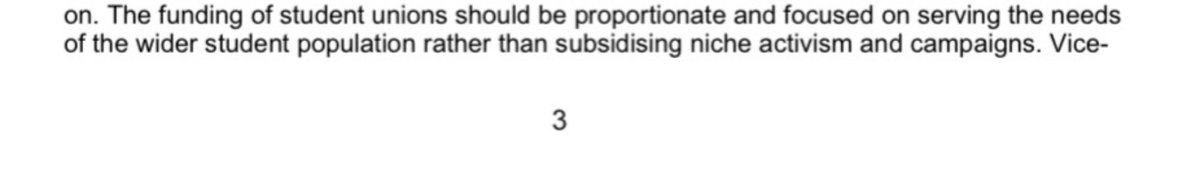 This appeared in an <a href="/educationgovuk/">Department for Education</a> document today. It is nothing short of insulting from this Government who may be suprised to know our "niche student activism" has done everything from leading anti-apartheid movements to saving millions of pounds for students.