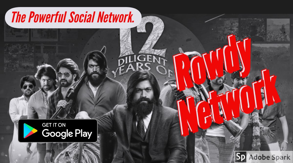 empirr_network's tweet photo. #IndiaSupportStudents
Dear friends... It's time for Rowdy Network. The powerful social network.
#12YearsOfYASHismCDP #digitaltransformation https://t.co/mrgChhus3N