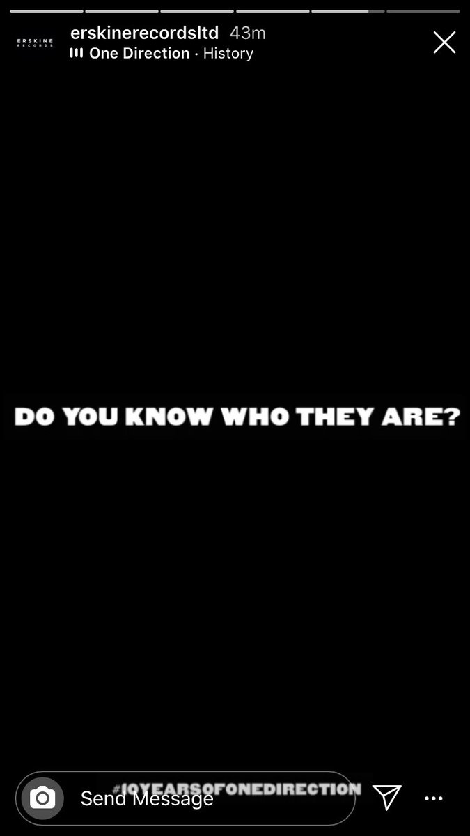 AbbyAbbyb1's tweet photo. So, Harry’s record label is posting something about One Direction now?! OKAY! WHAT IS HAPPENING?!! #OneDirection2020 #OneDirectionReunion #OneDirectionIsComing #OneDirectionComeBack https://t.co/m6lSYye4yr