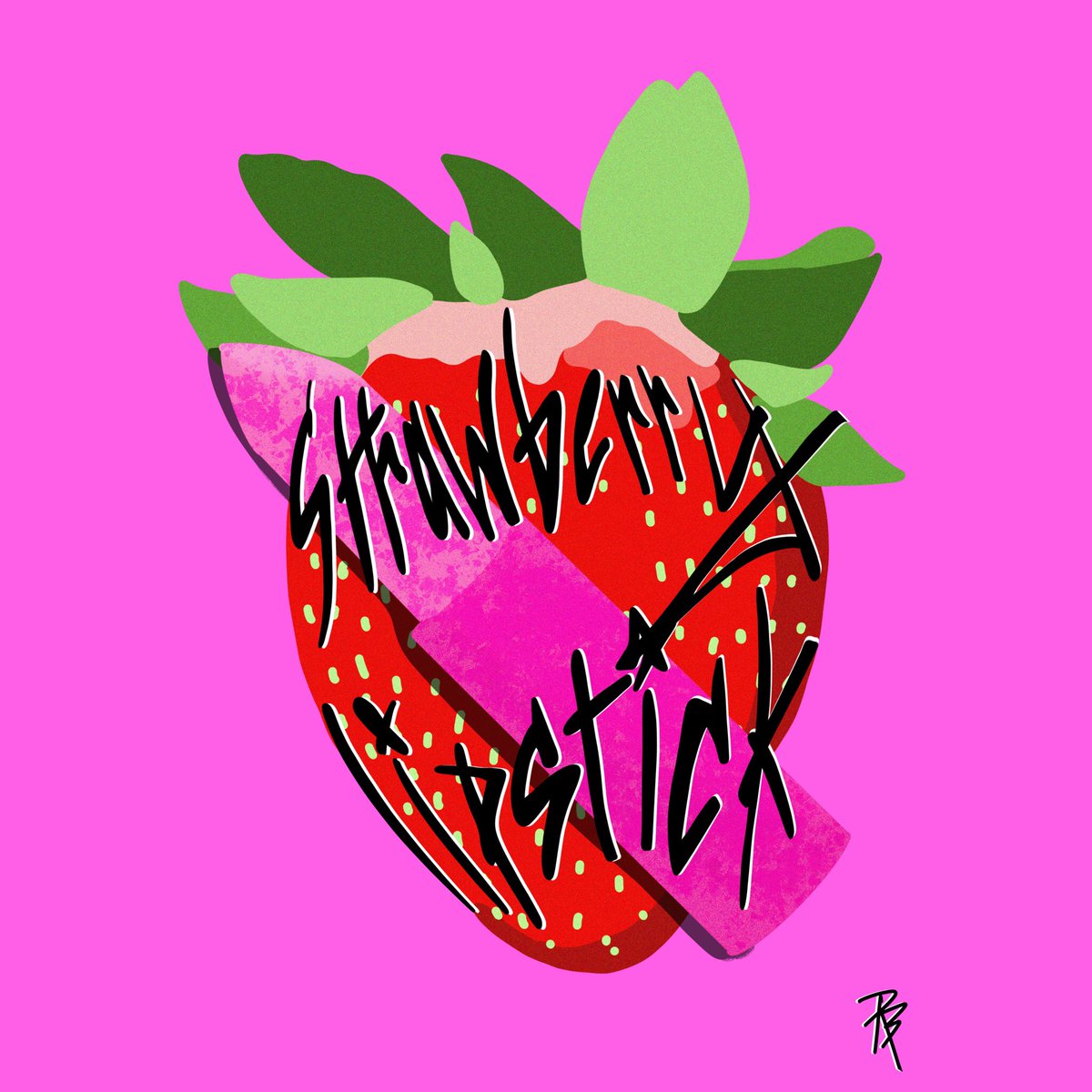 Broganshilton's tweet photo. @yungblud @tmpllnt @_AdamWarrington @YungbludArmy  #strawberrylipstick  goes fucking hard 🍓🍓🖤🖤 https://t.co/REG6IRSbpL