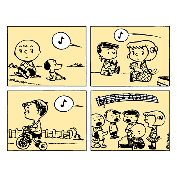 Snoopy's tweet photo. Music has connected us since day one #tbt https://t.co/jg1EdaRYXU