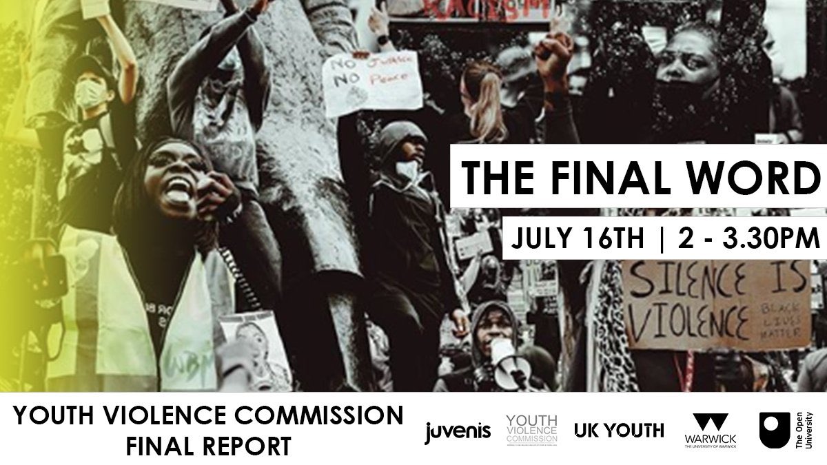 laurenroseneary's tweet image. Really interesting webinar this afternoon, highly encourage anyone who missed it to watch the recording. So much more needs to be done to help and protect our young people. 
#thefinalword #yvcfinalreport