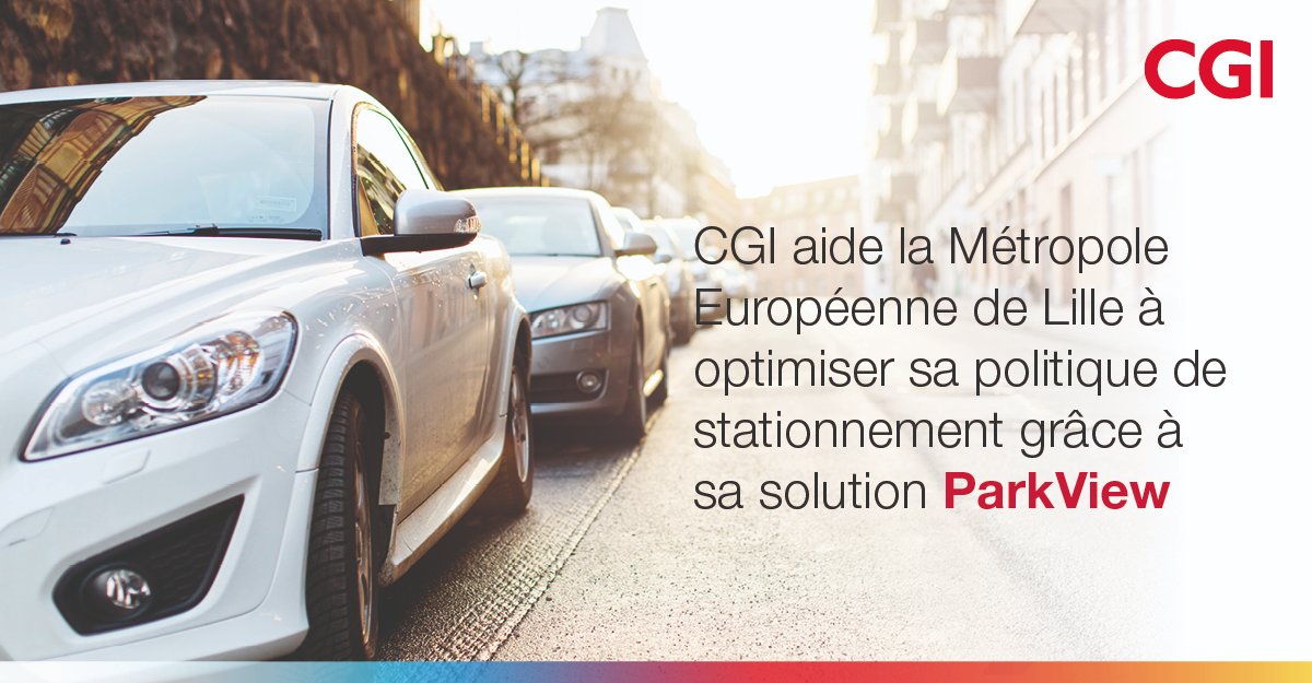 CGI_FR's tweet image. [News📰] CGI aide la @MEL_Lille à optimiser sa politique de stationnement grâce au déploiement de sa solution ParkView. 📱🚗

En savoir plus 👉 cgi.fr/fr-fr/news/cgi…

#mobilité #bigdata #LAPI #transport #MEL