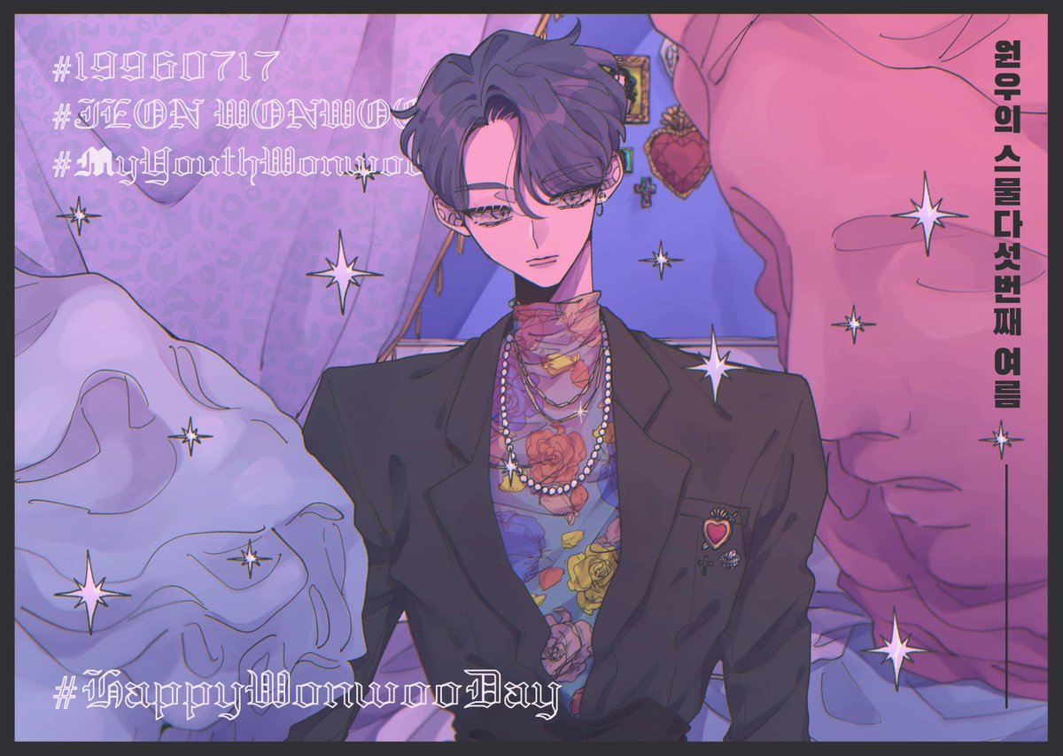 yakitsukerow224's tweet photo. #HappyWonwooDay  #HAPPY_WONWOO_DAY 
#원우의_스물다섯번째_여름

생일 축하해🦊💜💜💜 https://t.co/Z9a4Ac6Kgk