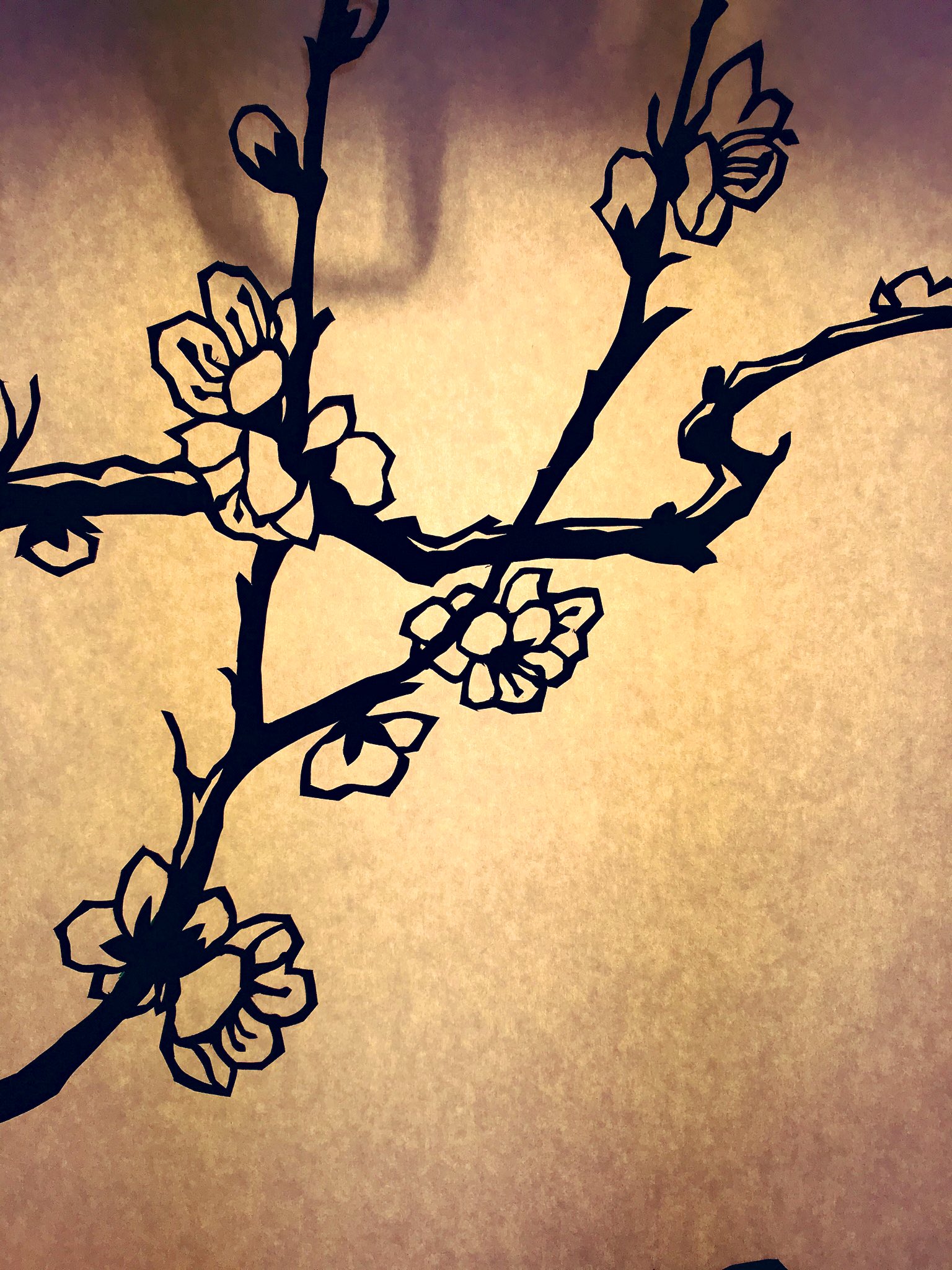 切り絵作家 草太 今日の切り絵 梅の花 フリーハンド切り絵 イラスト T Co Nbmygwsonn Twitter