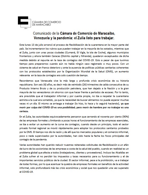 «El estado Zulia necesita trabajar»: Comerciantes de Maracaibo abogan por flexibilización controlada