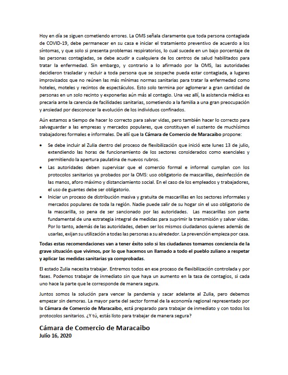 «El estado Zulia necesita trabajar»: Comerciantes de Maracaibo abogan por flexibilización controlada