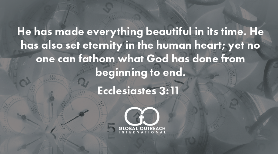 globalspeaks's tweet photo. Daily #bible reading with Global Outreach International. Ecclesiastes 3:11 https://t.co/naI62fbJKP