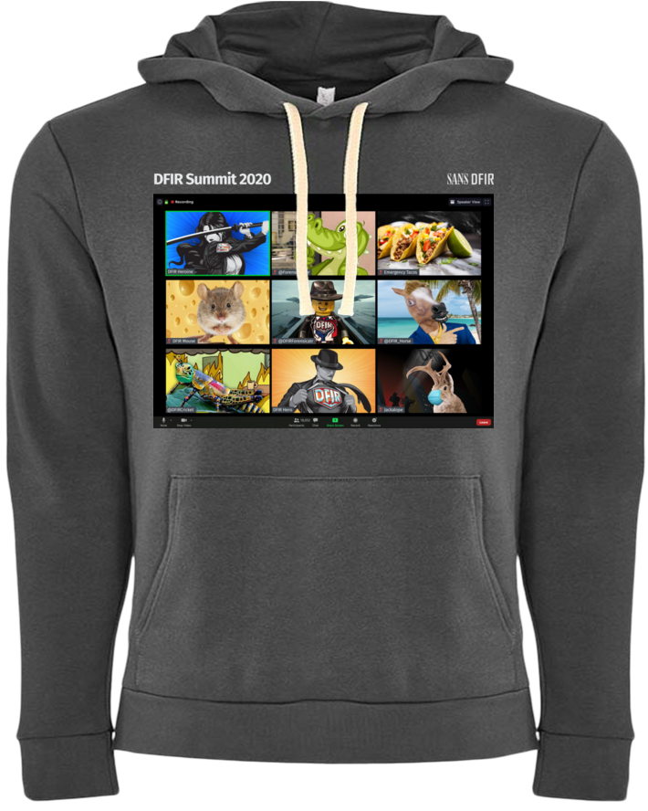 DFIRSummit's tweet image. Do you know the story of each of the characters featured in the #DFIRSummit 2020 gear?  

No? then read this blog: sans.org/u/15RK 

Get your your #DFIR gear here: sansurl.com/dfir-gear 

Not register yet for the summit yet? Do it now: sans.org/u/YBl