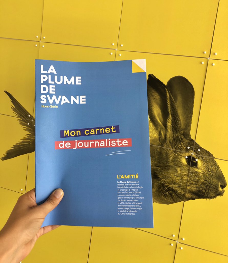 AssoSwane's tweet photo. 👋🏼 Super nouvelle ! Les visites de nos bénévoles ont repris au @CHUnantes ! Et en attendant notre retour dans les hôpitaux parisiens, nous proposons aux enfants de concevoir et enrichir le prochain numéro da la Plume de Swane par eux-mêmes dans « Mon Carnet de journaliste » 📝🎨 https://t.co/vPPaMdZf2T