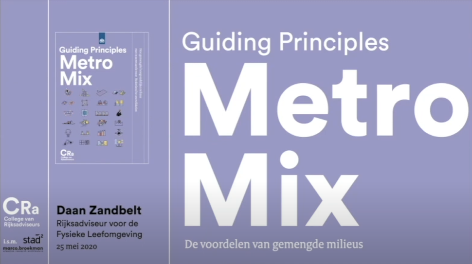 ruimtevoorwonen's tweet photo. Hoe kunnen we verschillende vormen van #wonen en #werken mengen in #transformatiegebieden?
#Rijksadviseur Daan Zandbelt vertelde in een online lezing over het advies 'Guiding Principles voor een metropolitane mix'. Terugkijken kan hier: https://t.co/YQzSUmZwbq #MetroMix https://t.co/ft0nqh4WL4