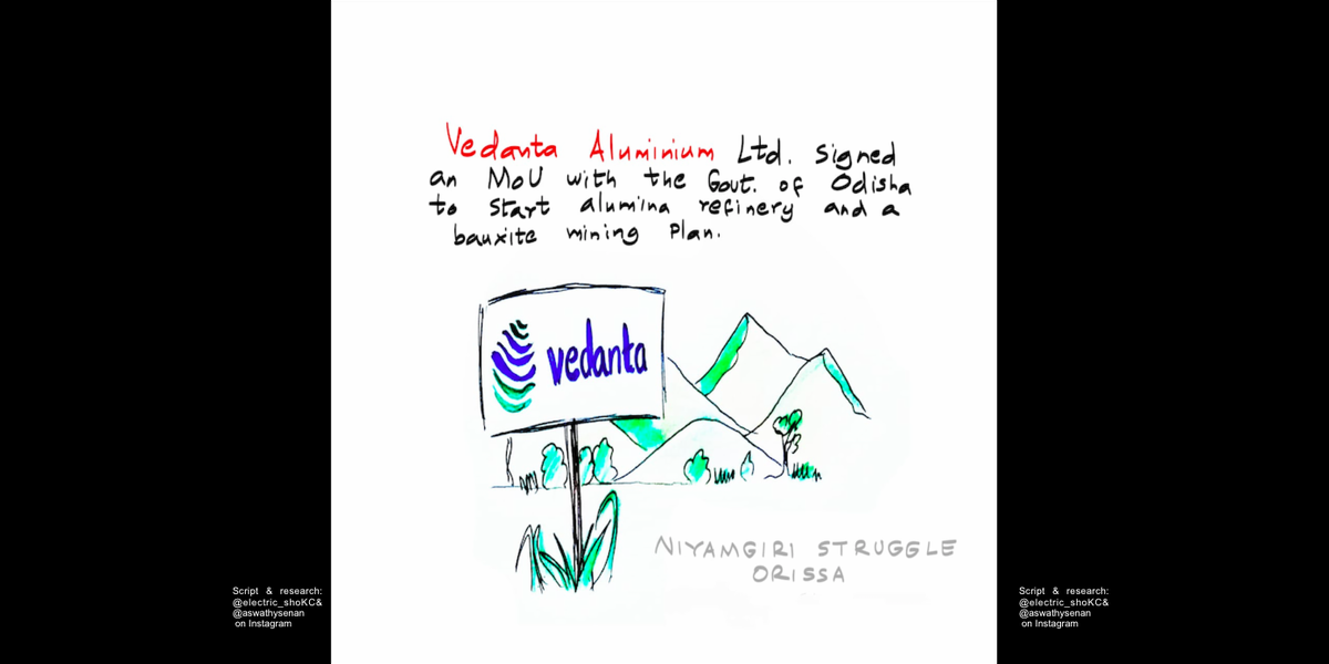 On 7 June 2003 ,  #Vedanta Aluminum Ltd, a subsidiary of  @VedantaLimited signed an MoU with the Govt. of  #Odisha to develop an alumina refinery and a bauxite mining plant there.  #India  #WithdrawEIA2020