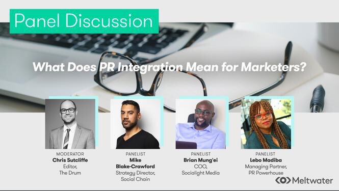 "What kind of brand are you going to be so that consumers come looking for you?" - <a href="/Lebonator/">Lebo Madiba</a> <a href="/Meltwater/">Meltwater</a> #MWDigitalSummit