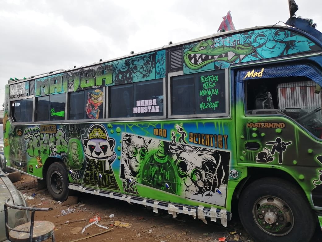 MatwanaCulture's tweet photo. Now fitted with a 50inch Hater Screen!
Coming Back Soon : Master Mind Representin Route 35/60 #Jplc #Kci #Lithiumized #AudioPlay
#Matatu #LongLiveTheMatatuCulture
#MatwanaMatatuCulture https://t.co/1yiz4DS0Ne https://t.co/hQ5742OgDH