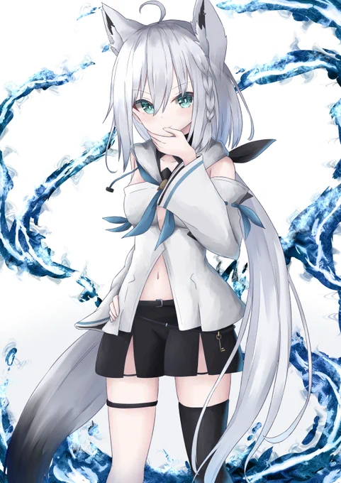 狐火 #絵フブキ 