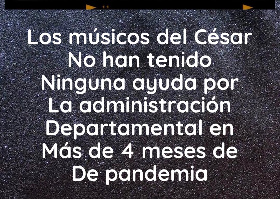 oficial_rocky's tweet photo. En abandono total los musico de el cesar @luismonsalvo no es posible que este gremio este así por ustd https://t.co/npUWRRfGnh