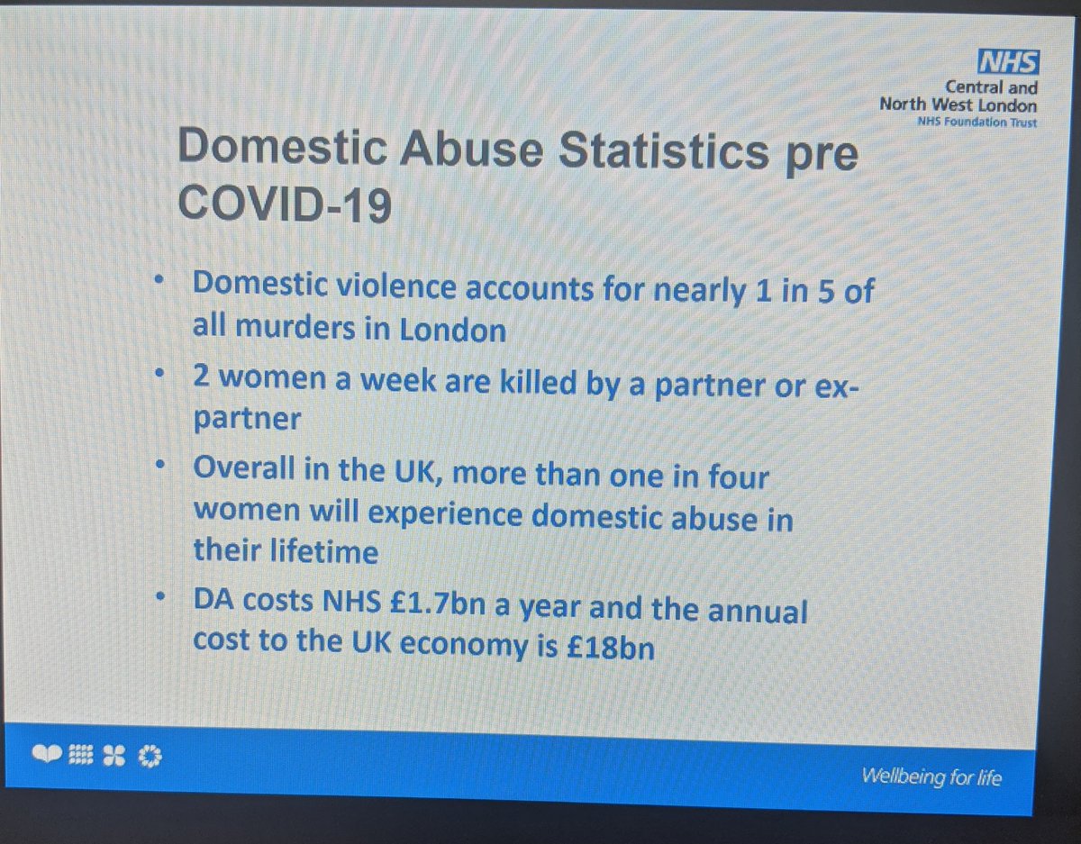 CrossmanJodie's tweet photo. It's interesting that we hear so much about knife crime in London, but much less publicised is this statistic about domestic violence in London. I wonder why that is...🤔 #virtualBSM https://t.co/LbZi4BhJNH