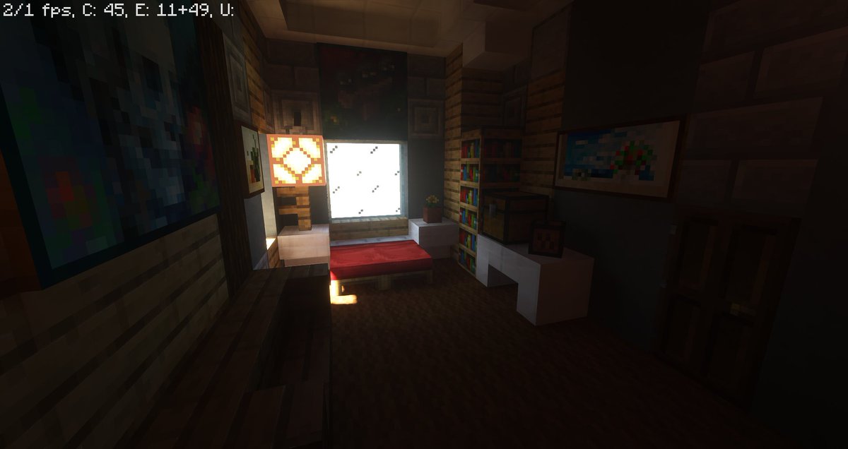 WAkrasi's tweet photo. A lovely House Pic with RTX on. It look soo Different now. Is this what we call Minecraft 2.0 haha 😂🙃
-
Credits: @WAkrasi
📸: @WAkrasi
Shaders used: Seus PTGI E9
Map: Broville v11
-
#minecraft #minecraftbuilds #minecraftview #minecraftcity #minecraftpics  #minecraftraytracing https://t.co/zkCO5cOtff