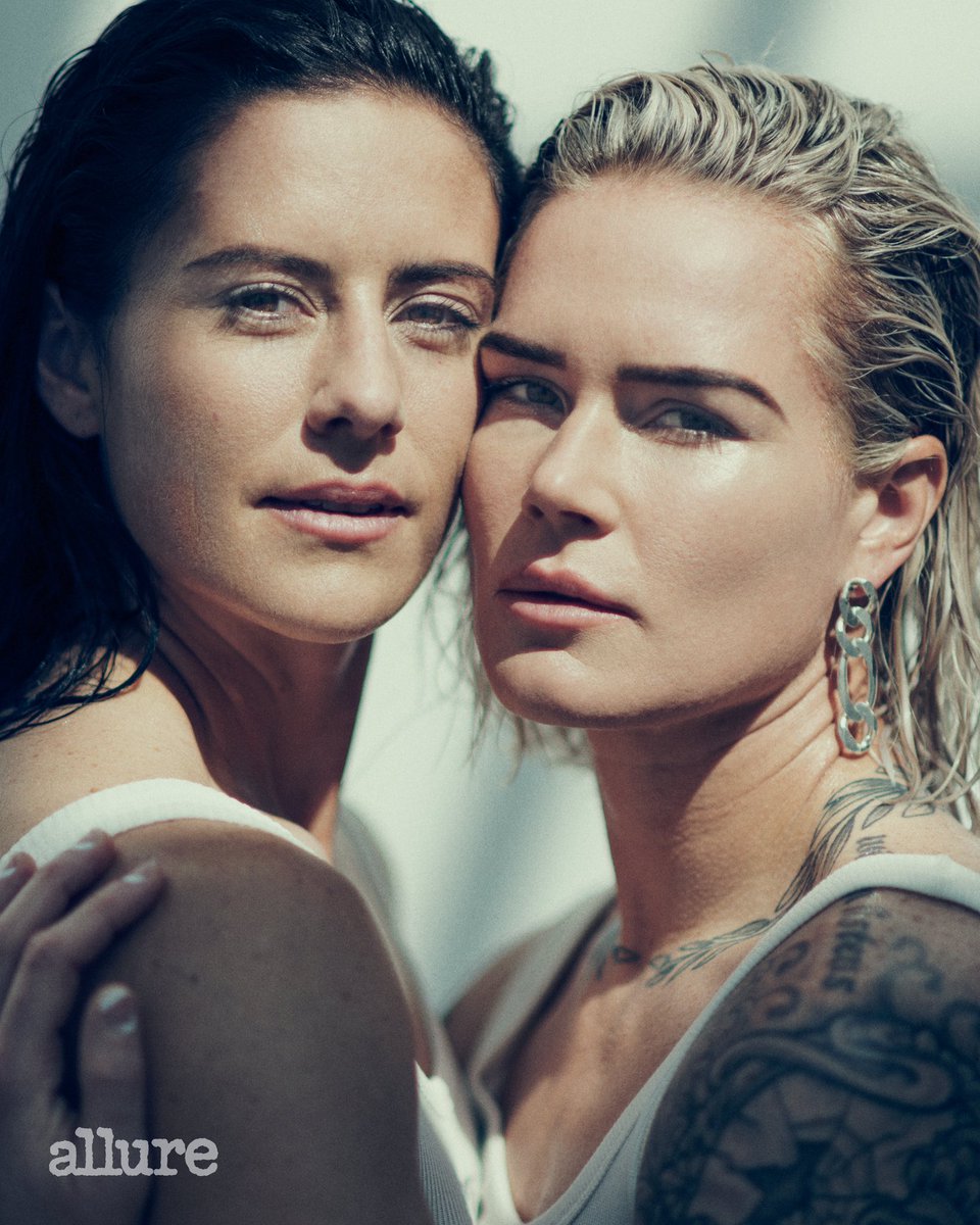 Ali &amp; Ashlyn ❤️
✰
photo by #normanjeanroy 
styling by #hennakristiina
hair by #robeauhair
makeup by #makiryoke
nails by #naominailsnyc
production by #studiolou
✰
#beautyinall #allure #alikrieger #ashlynharris