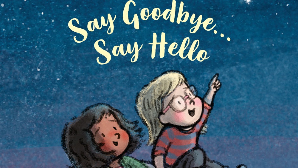 Scallywagpress's tweet photo. 'This beautifully reassuring book is perfectly pitched for little ones who are just starting to come to terms with their emotions, and is a lovely way for them to voice the things they don’t know how to talk about.' Thanks to @scottishbktrust for reviewing #SayGoodbyeSayHello https://t.co/BoLjREwSBG
