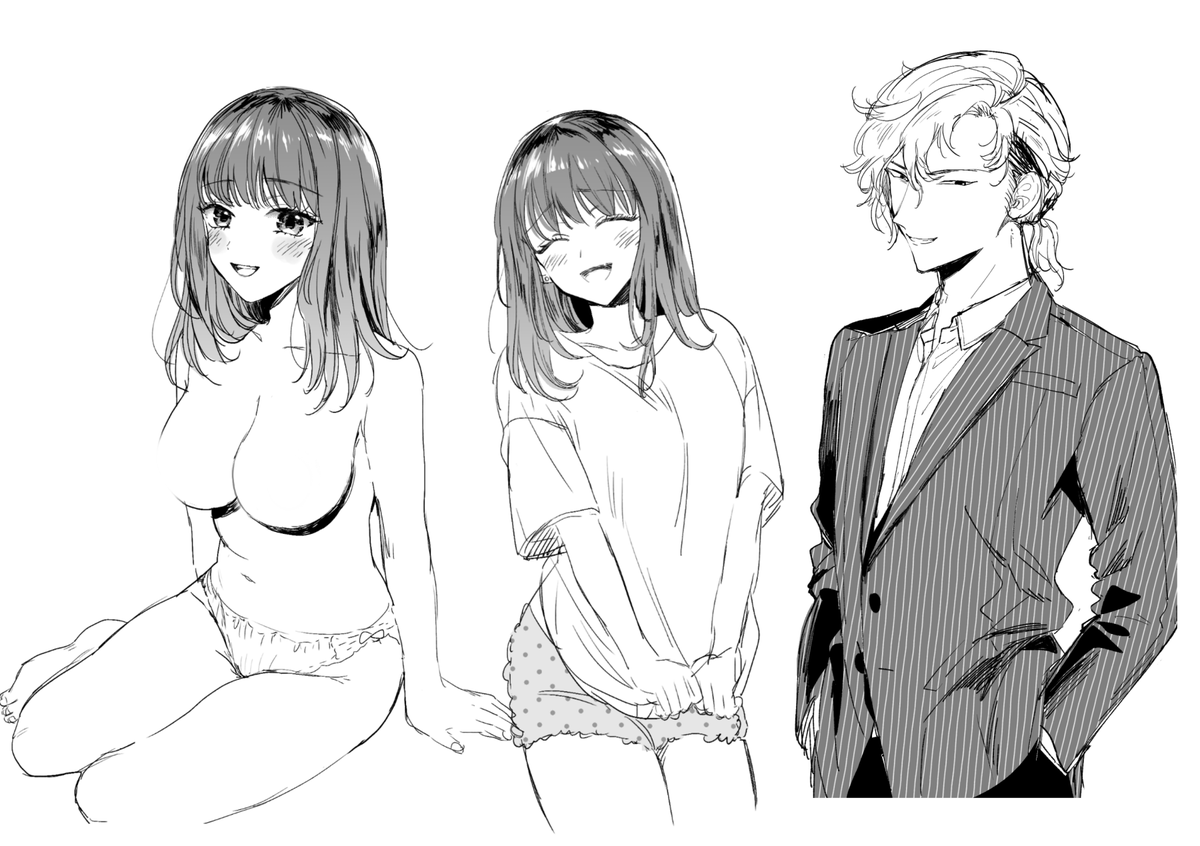 8/24発売のコミックバベル10月号に読切掲載していただく予定です。予告載せてもらってました!家出少女ものです～。リンク先R18です。
🔞https://t.co/aZLNpa8o4K 