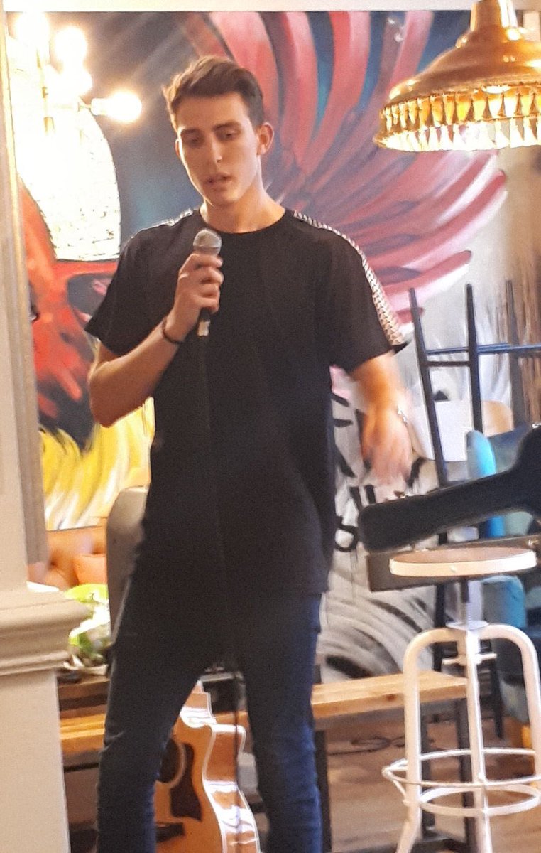 Throwback to my first ever gig ONE WHOLE YEAR ago today!! #comedy