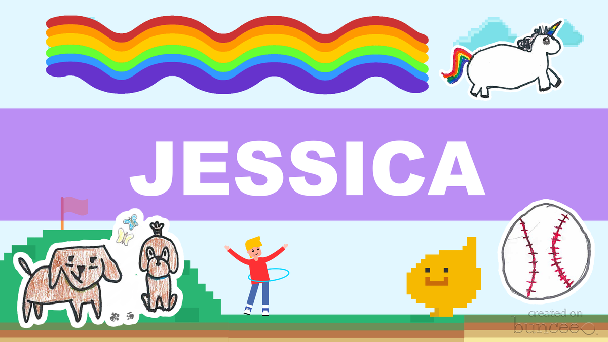 For today's #BunceeSummerChallenge, show off your vibrant personality with your own unique name tag! 🌺🌈 Use stickers, animations, and the drawing tool to create a name tag that reflects your personality!

Create 👉 bit.ly/3jcX80m
Share 👉 bit.ly/2zgktw9