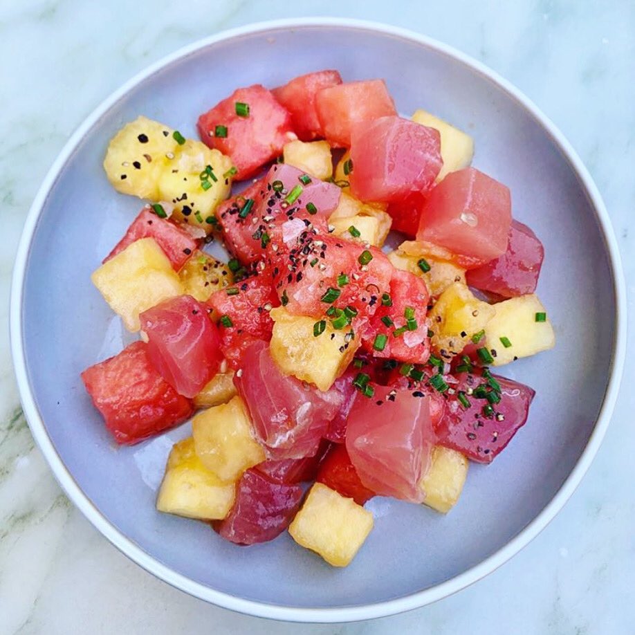 pascalandsabine's tweet photo. Counting the days until Sunday brunch for our tuna &amp; watermelon 🌞 Have you made your reservations yet? #pascalandsabine #asburypark https://t.co/N6sFCcvniH